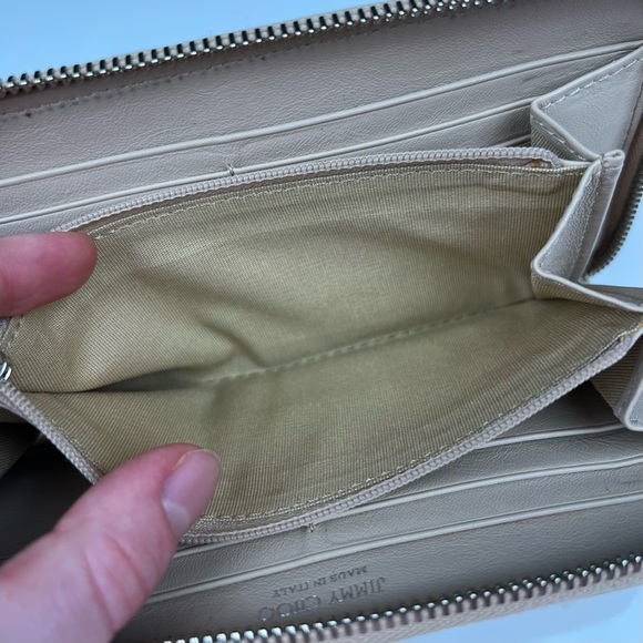 Jimmy Choo Long Zip Around Wallet - Picture 9 of 9